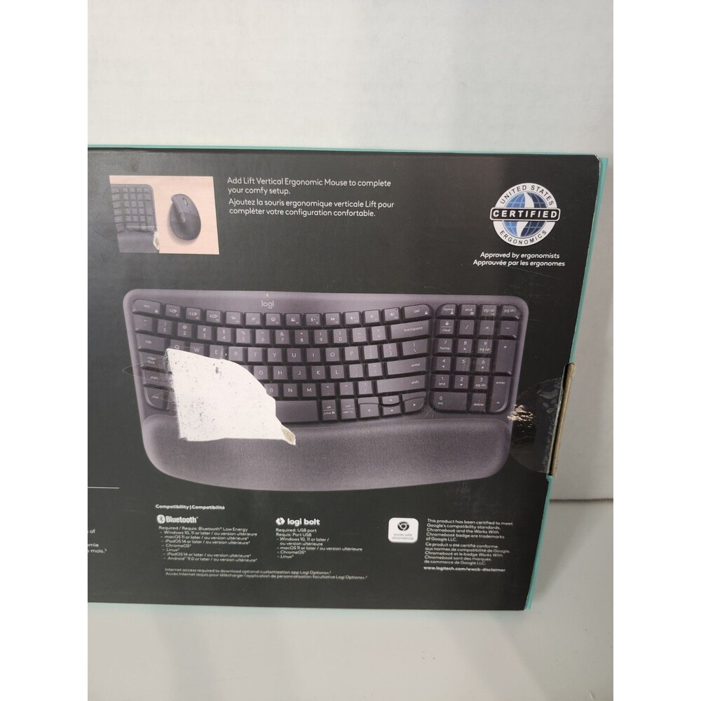 Logitech Wave Keys Keyboard - Picture 3 of 7